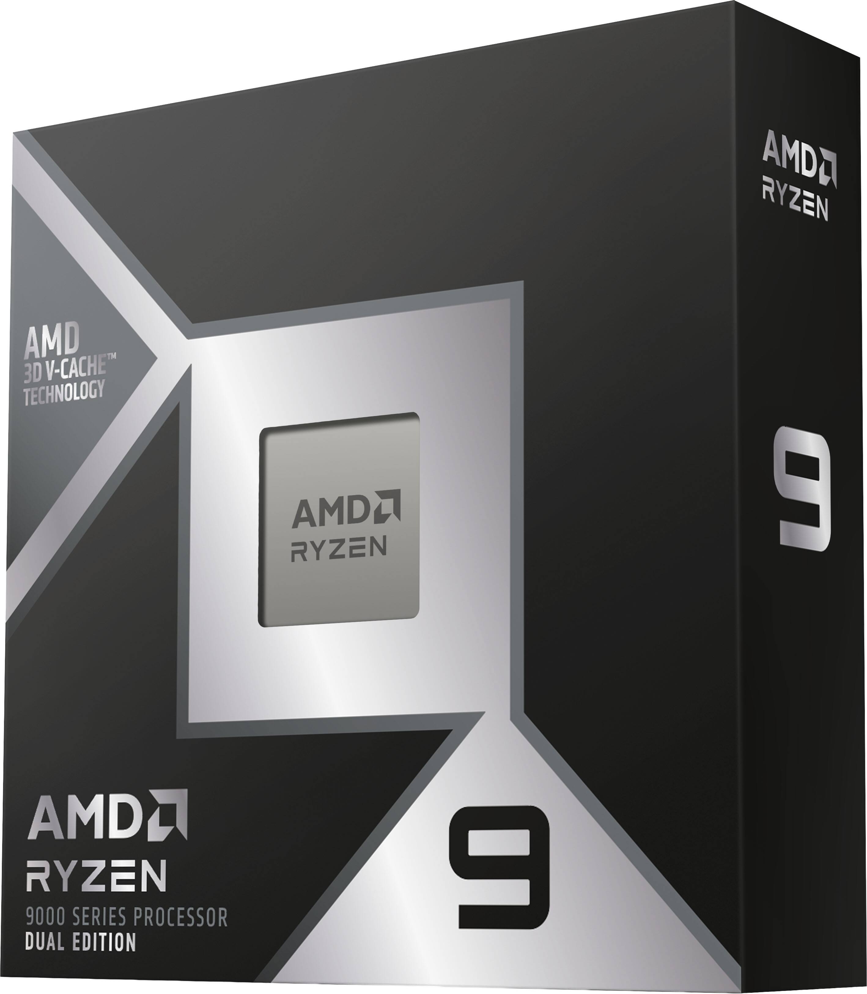 AMD Ryzen 9 9000 Series Processor Dual Edition  
AMD 3D V-Cache Technology