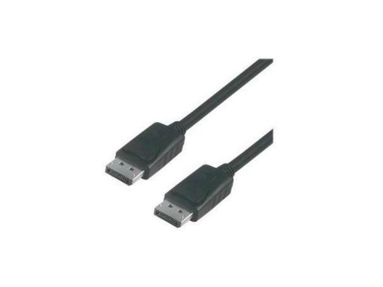 Alt View 5. Visiontek - VisionTek 901211 DisplayPort to DisplayPort 2M Cable (M/M) - Black.