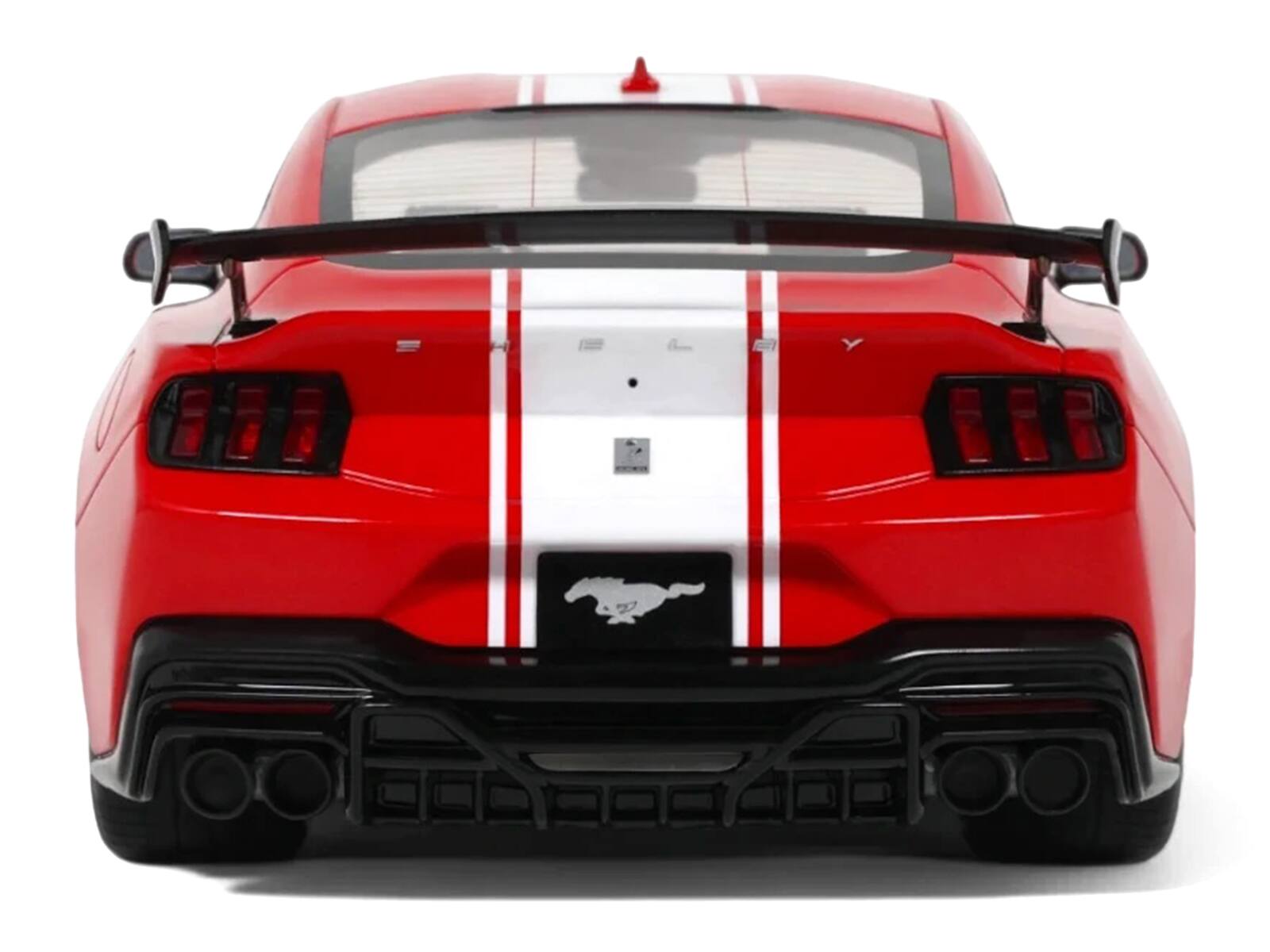 Alt View 7. GT Spirit - 2025 Shelby Mustang Supersnake Race Red with White Stripes 1/18 Model Car by GT Spirit.