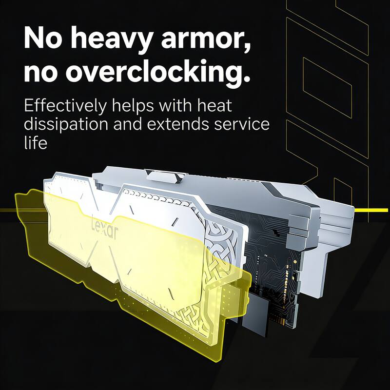 No heavy armor, no overclocking.  
Effectively helps with heat dissipation and extends service life