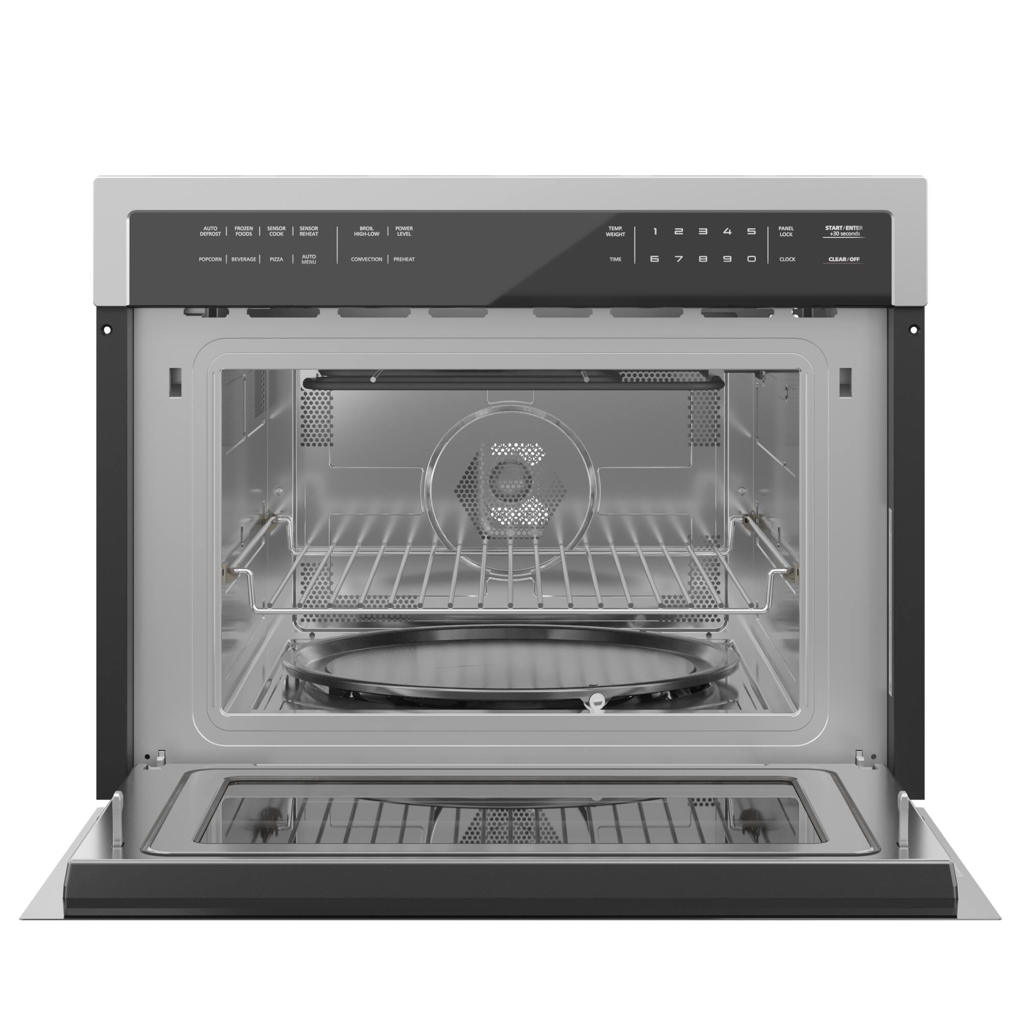 Alt View 7. Koolmore - 24 in. Stainless Steel Convection Oven with Microwave KM-CWO24-SS. - Stainless-Steel.