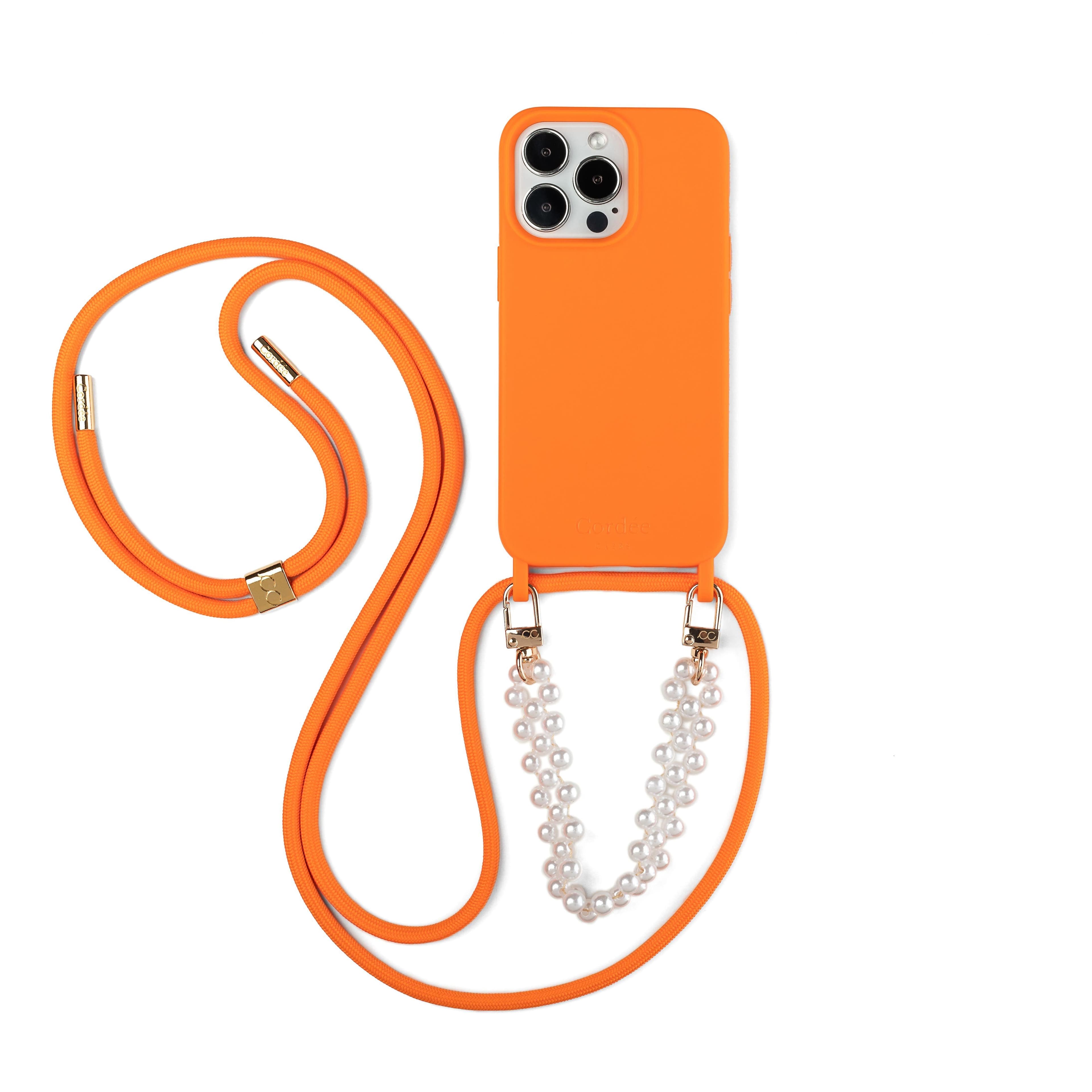 Cordée Cases - Miami Phone Strap Set - Orange