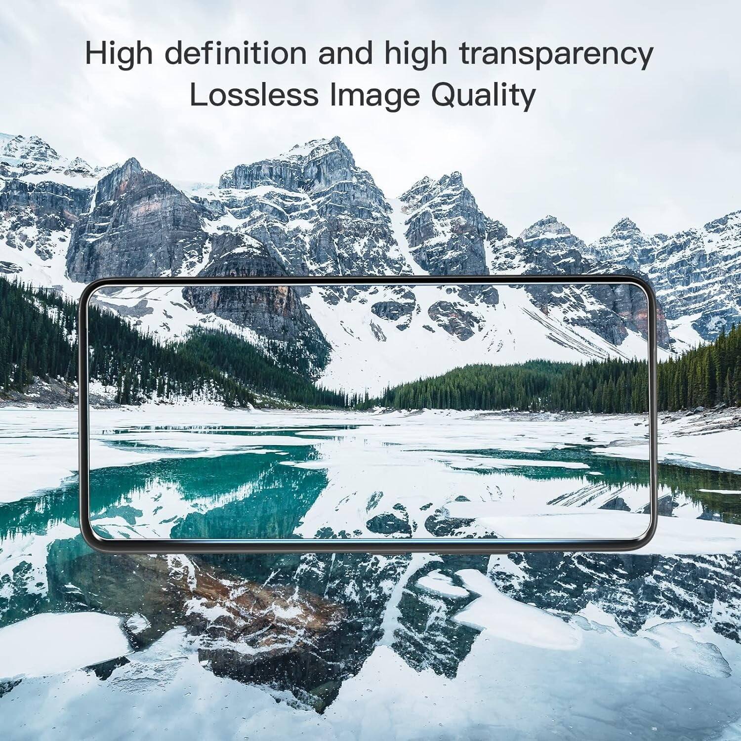 High definition and high transparency, lossless image quality.