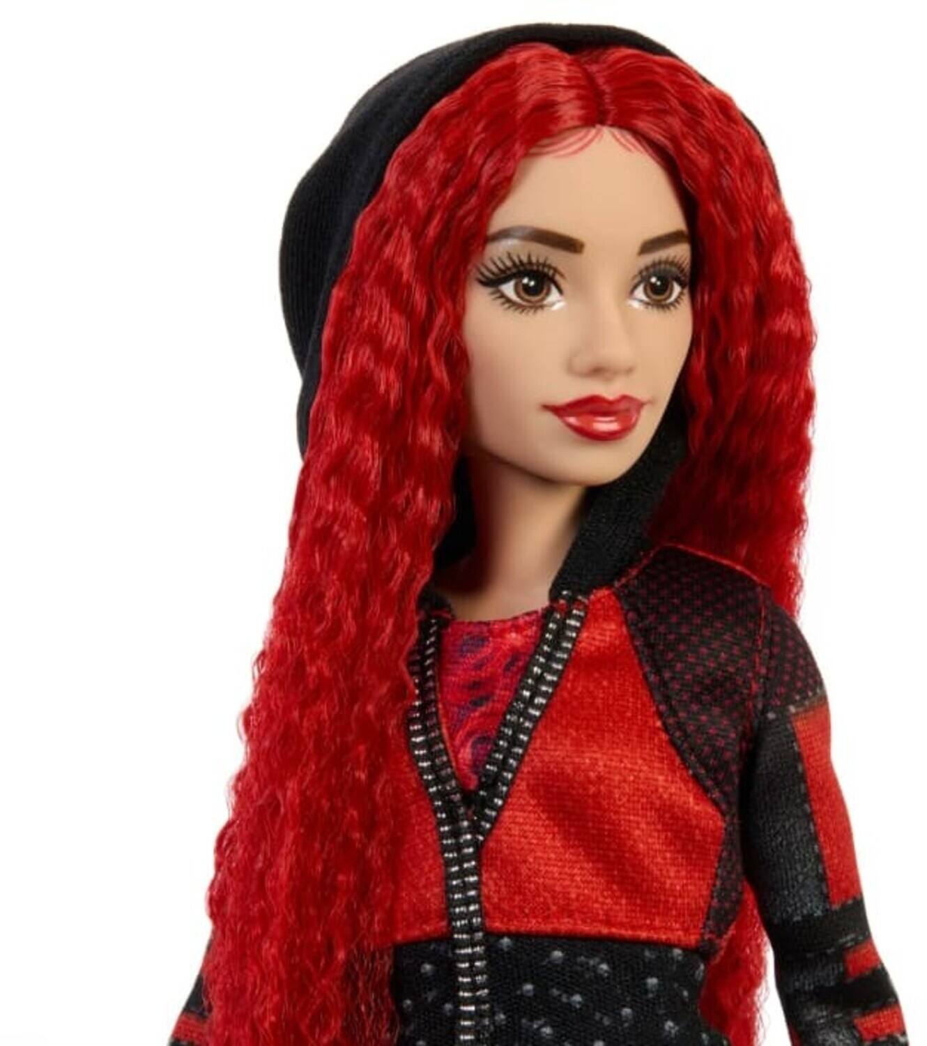 Alt View 3. Mattel - Mattel - Disney Descendants: The Rise of Red, Singing Red Doll   - Collectibles - Multicolor.