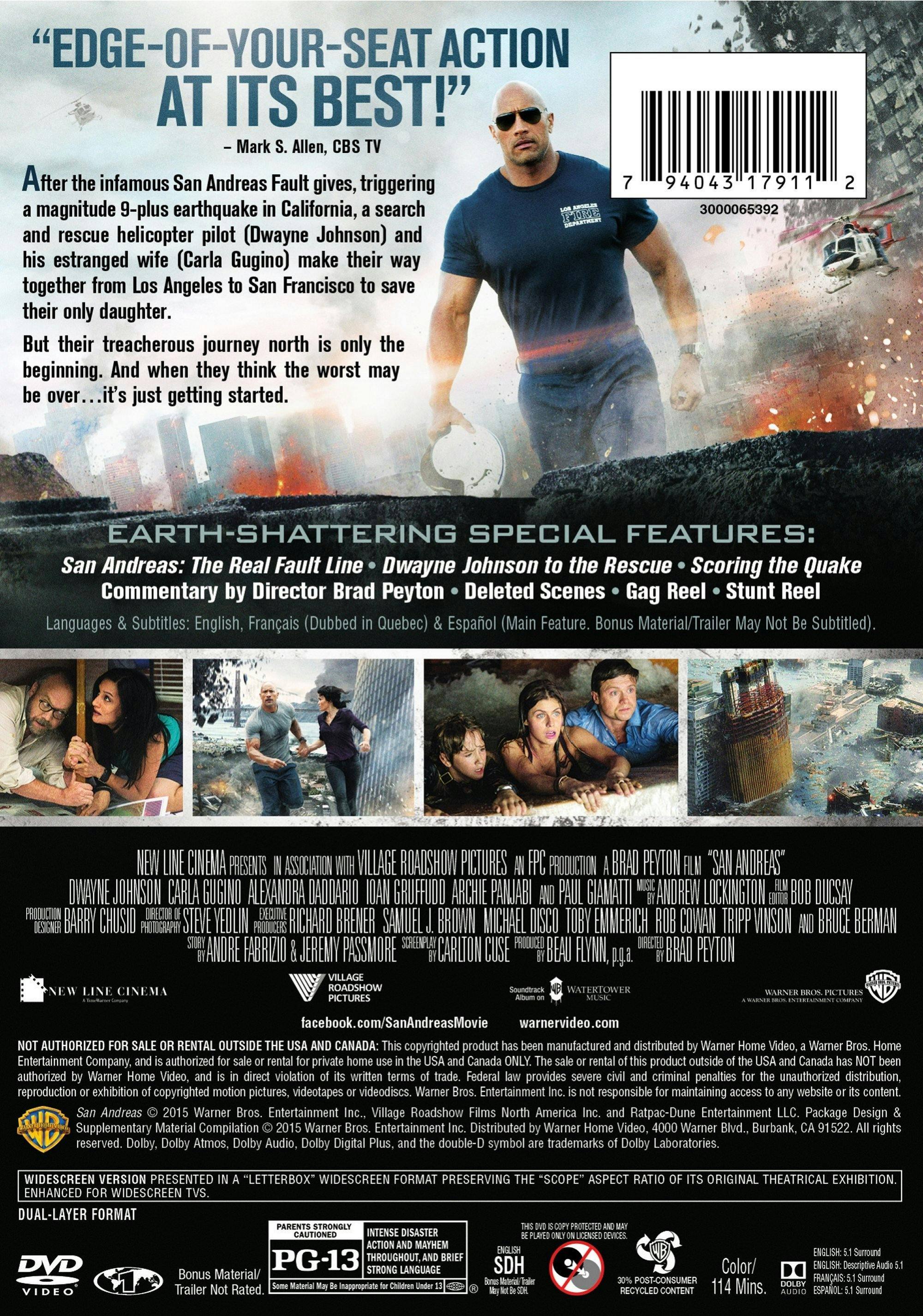 Angle. San Andreas (Special Edition) [DVD].