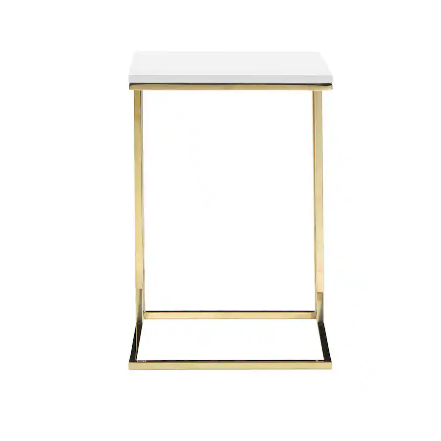 Tray Table Base Manhattan Lane Zen 23 Inch Side End Tray Table, Tray Top, Steel Base ...