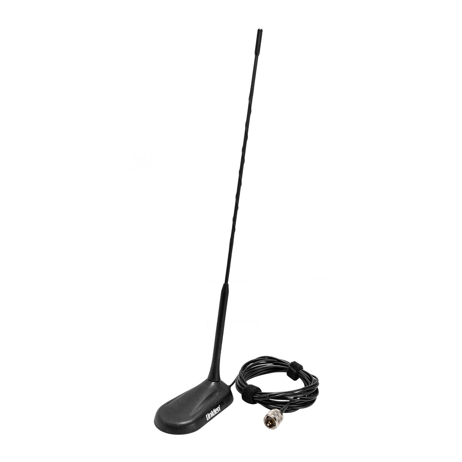 Uniden - Bcatpl259-19 18-in. Magnetic-mount Pre-tuned Cb Antenna, Bcatpl259-19 - Black