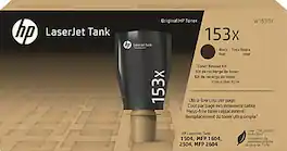 HP - 153X High Yield Toner Refill Kit, Prints Up to 5,000 pages - Black