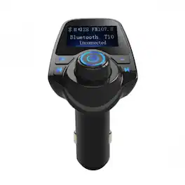 Stock Preferred - Bluetooth Car FM Transmitter MP3 Player - Black