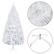 Alt View 6. Winado - 8ft Snow Flocked Artificial Christmas Tree with 1138 Tips,Stand, for Holiday Decorations - White.