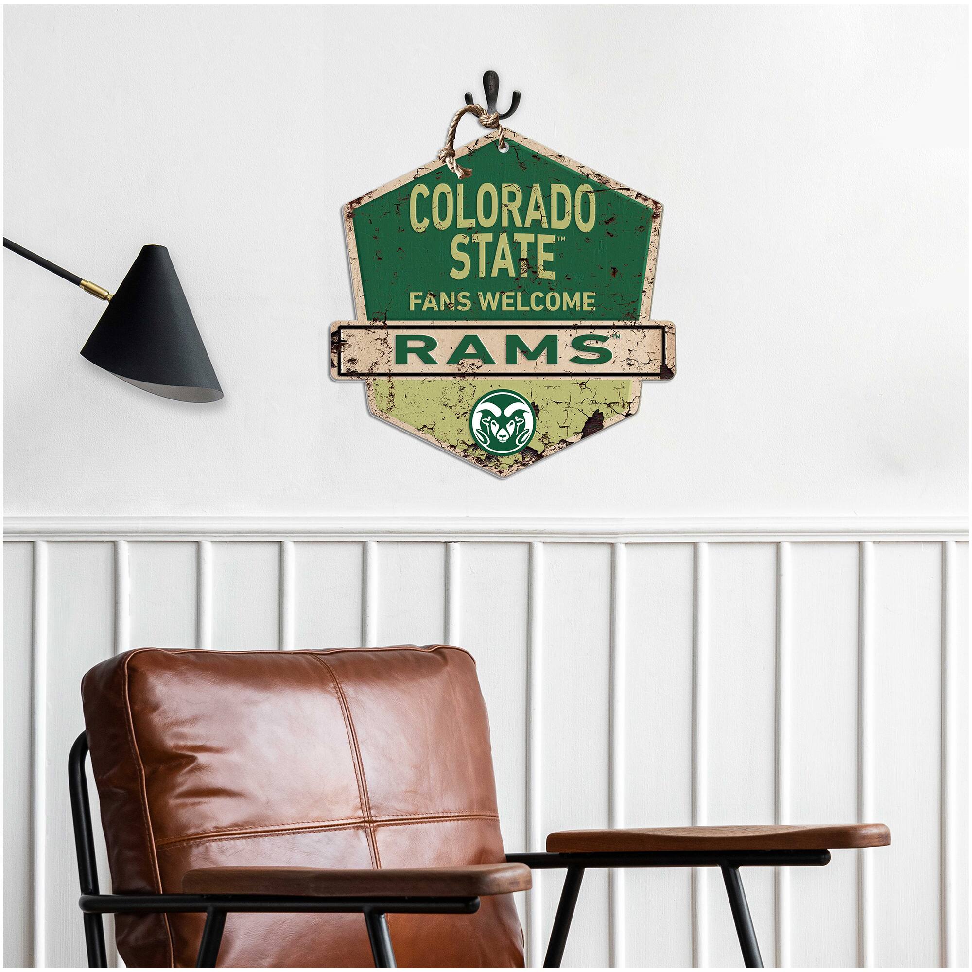 COLORADO STATE  
FANS WELCOME  
RAMS