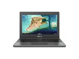 ASUS - CR1100CKA-YZ142T 11.6" Rugged Touchscreen Chromebook Celeron 4GB/32GB - Dark Gray