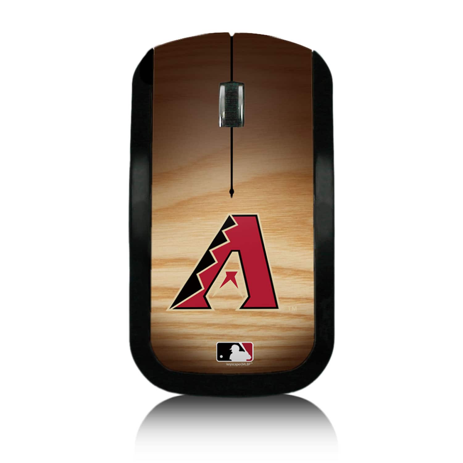 Photos - Mouse Keyscaper - Arizona Diamondbacks Wood Print Wireless USB  - Wireless - Multicolor 2753663