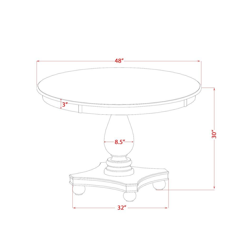 48" x 3" x 8.5" x 30" x 32"