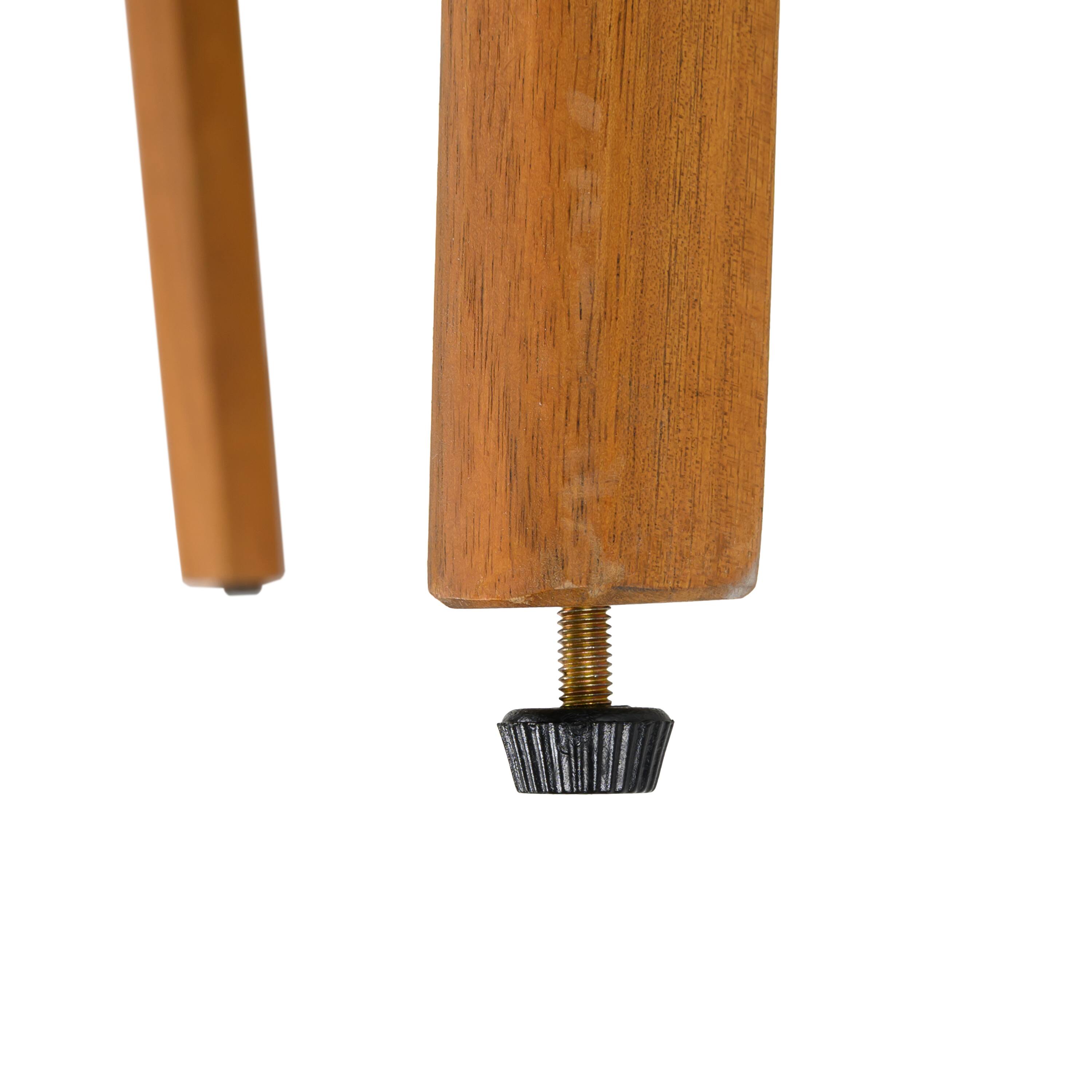 Alt View 8. Mondawe - Set of 2 Acacia Wood Outdoor Dining Chairs with Waterproof Cushions - Grey.