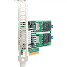 HP - HPE NS204i-p x2 Lanes NVMe PCIe3 x8 OS Boot Device - PCI Express 3.0 x8 - Plug-in Card - RAID Supported - 1 RAID Level
