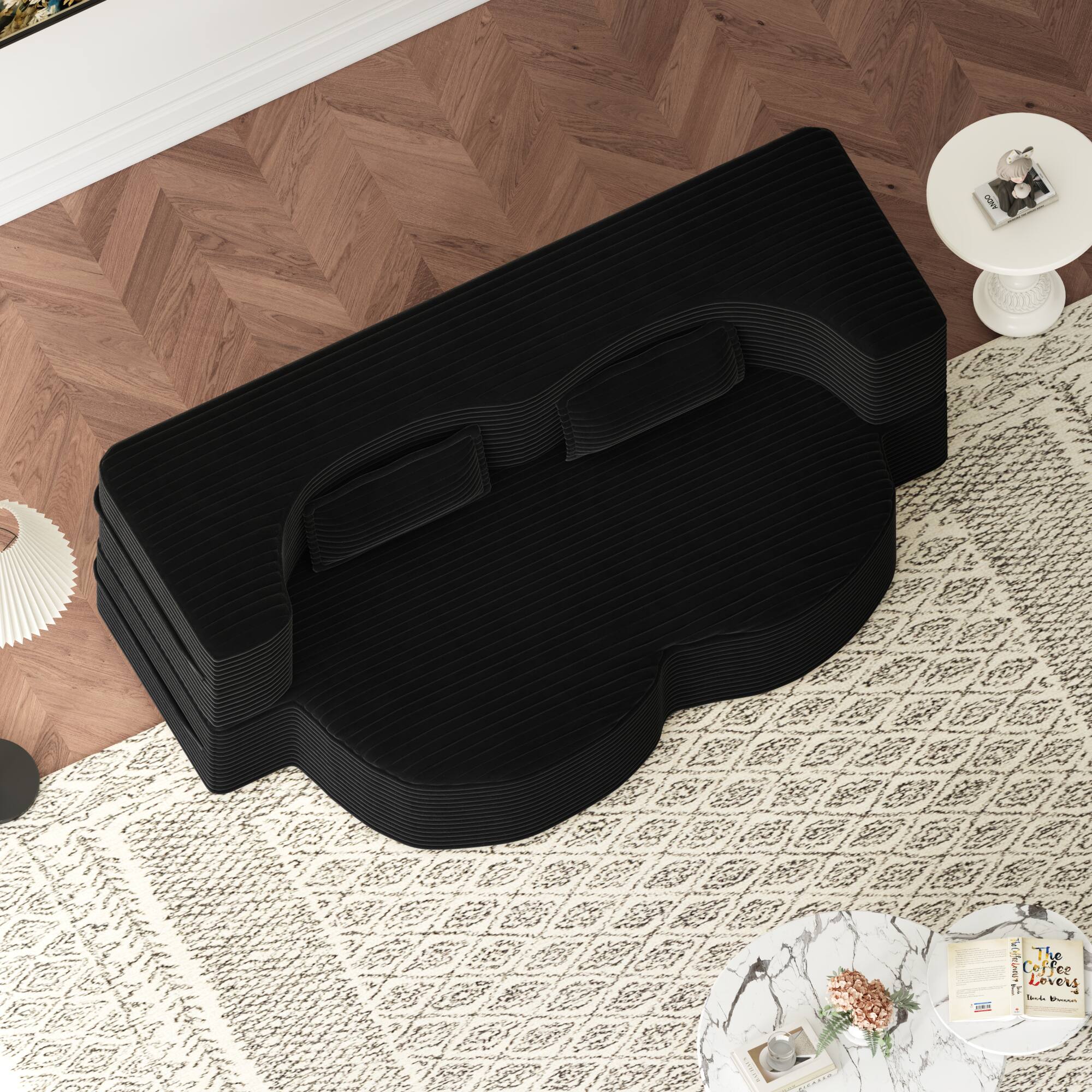 The text in the image reads:

"The Coffee Lover's Bible"  
by Rachel Wilcox