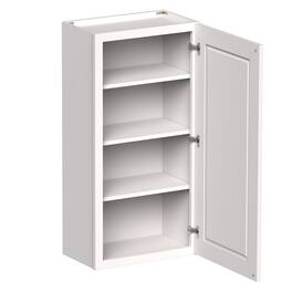 Boyel Living - 21-in W x 42-in H x 12-in D Shaker RTA Kitchen Wall Cabinet with Soft-Close - White Shaker