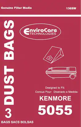 EnviroCare - Vacuum Bags (12 Pack) Part #136SW