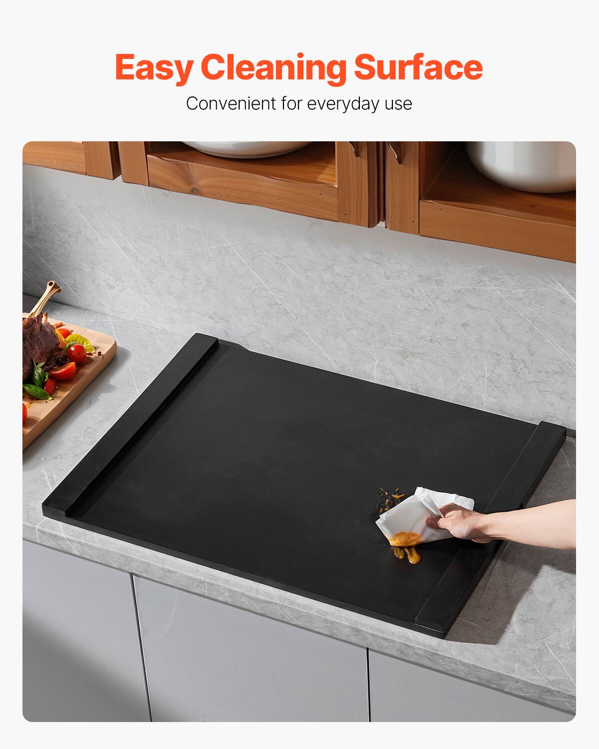 Easy Cleaning Surface  
Convenient for everyday use