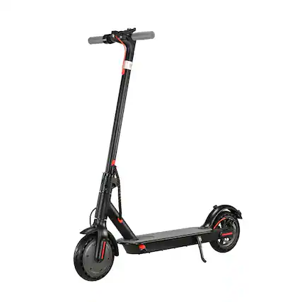 Front. Loheer - Loheer Electric Scooter for Adults & Teens 350W Foldable Portable App Control - Black.