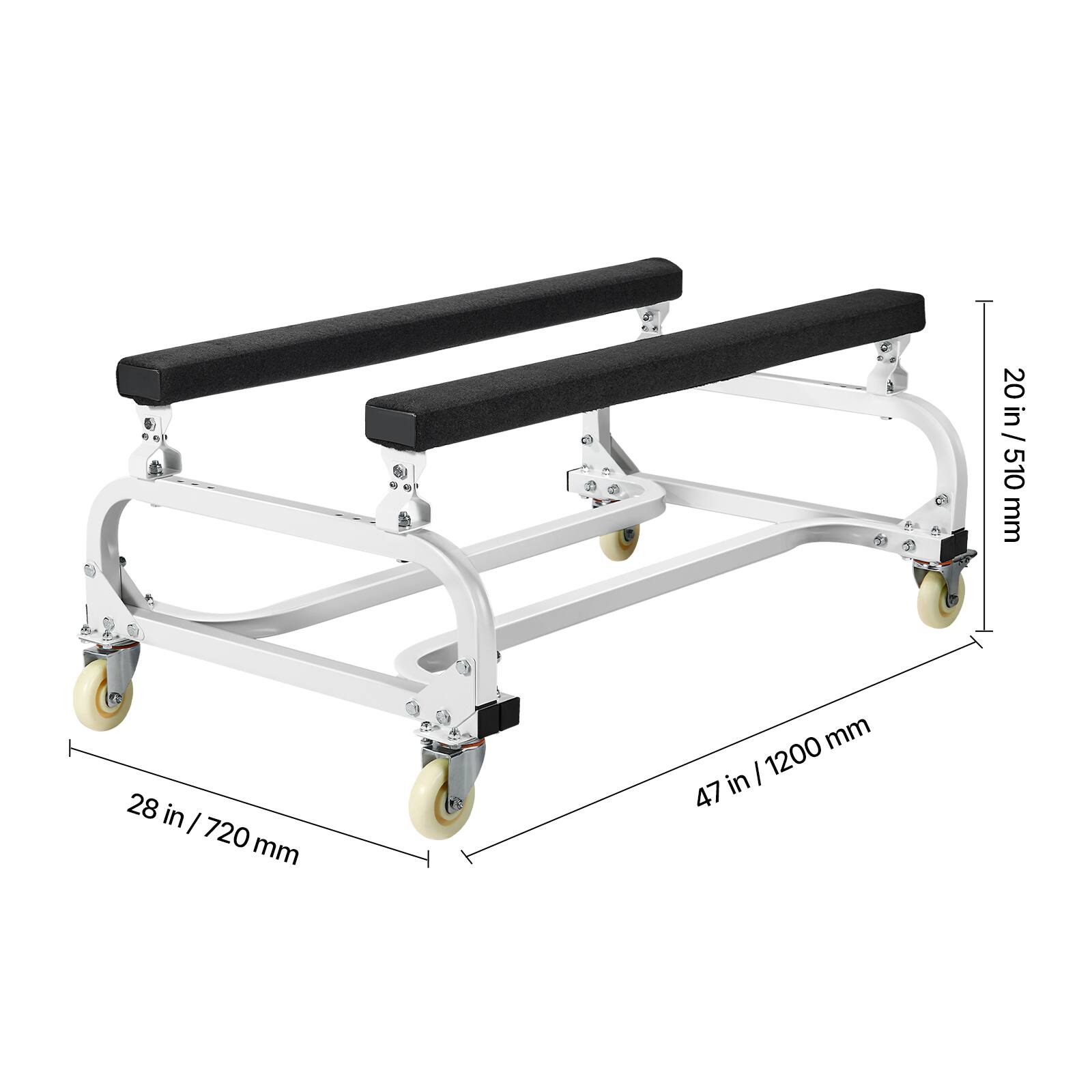 20 in / 510 mm  
28 in / 720 mm  
47 in / 1200 mm