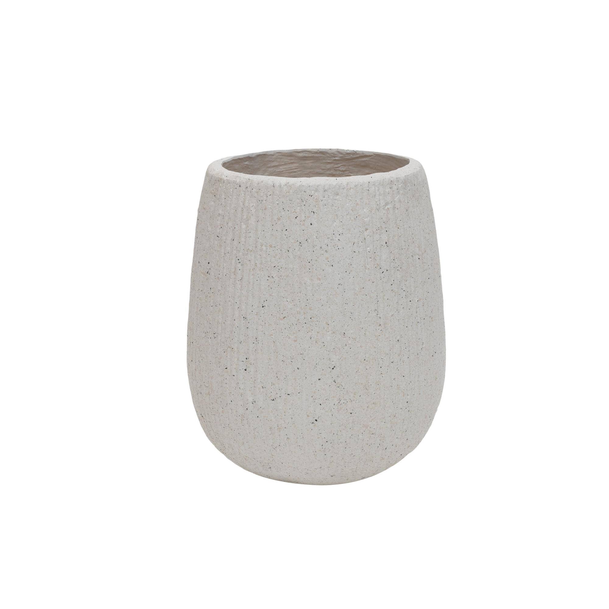Boyel Living 13.4 Inch Round Magnesium Oxide Planter Tall Cement ...
