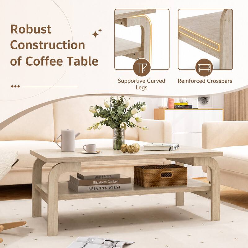 Robust Construction of Coffee Table

Supportive Curved Reinforced Crossbars Legs

STEVEN R. RATNER  
Elizabeth Gaskell  
BRIANNA WIEST