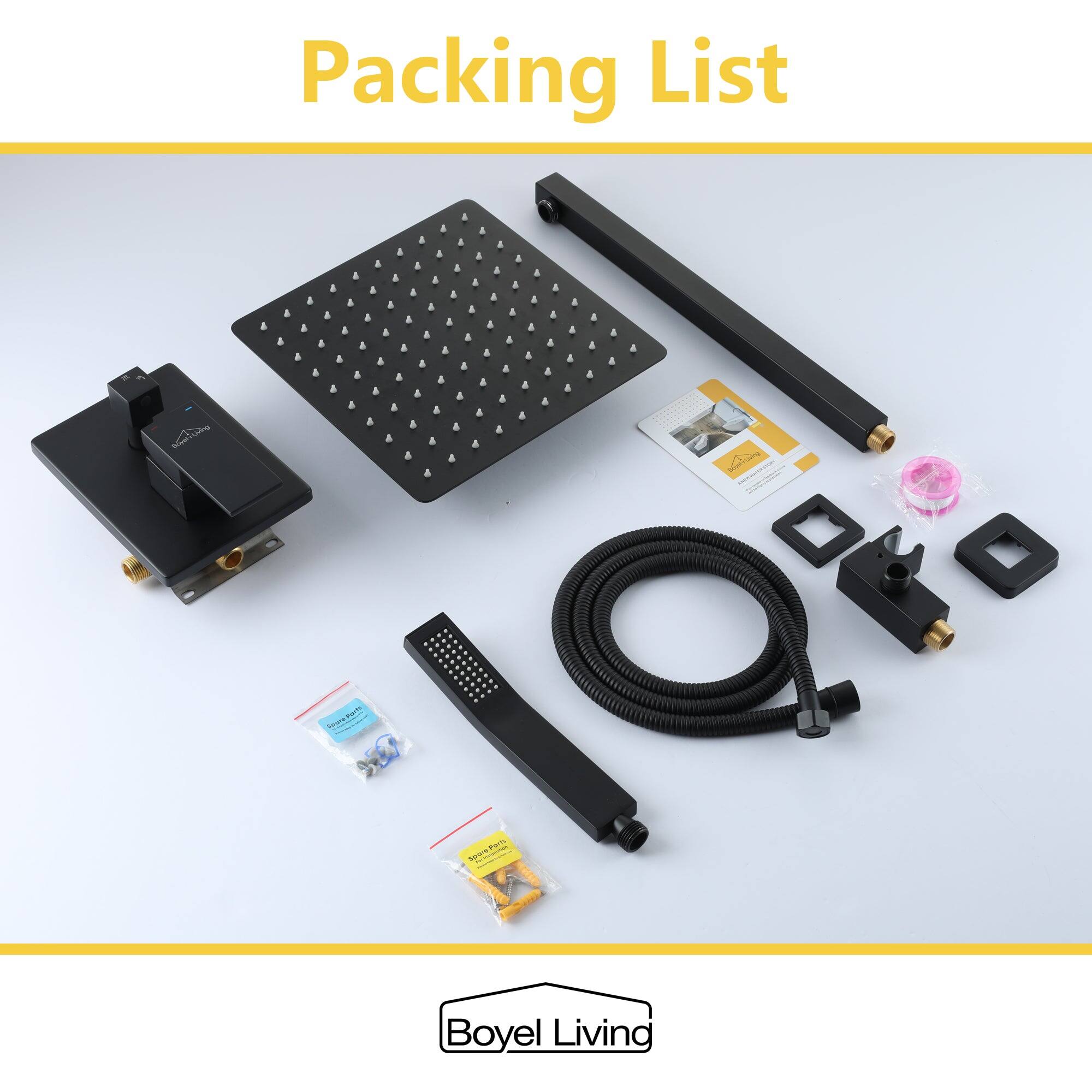 Packing List  in  - Boyel Living