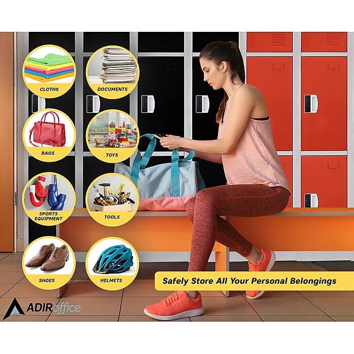 CLOTHS, DOCUMENTS, BAGS, TOYS, SPORTS EQUIPMENT, TOOLS, SHOES, HELMETS, Safely Store All Your Personal Belongings, ADIR office