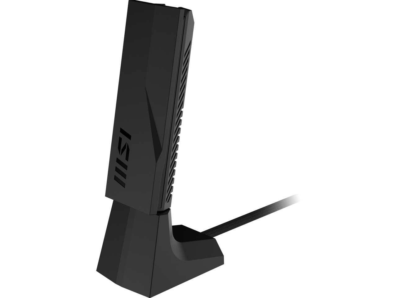 Alt View 3. MSI - MSI BE6500 WiFi 7 USB Adapter Best performance with USB 3.2 Gen 1 port- Wireless Adapters.