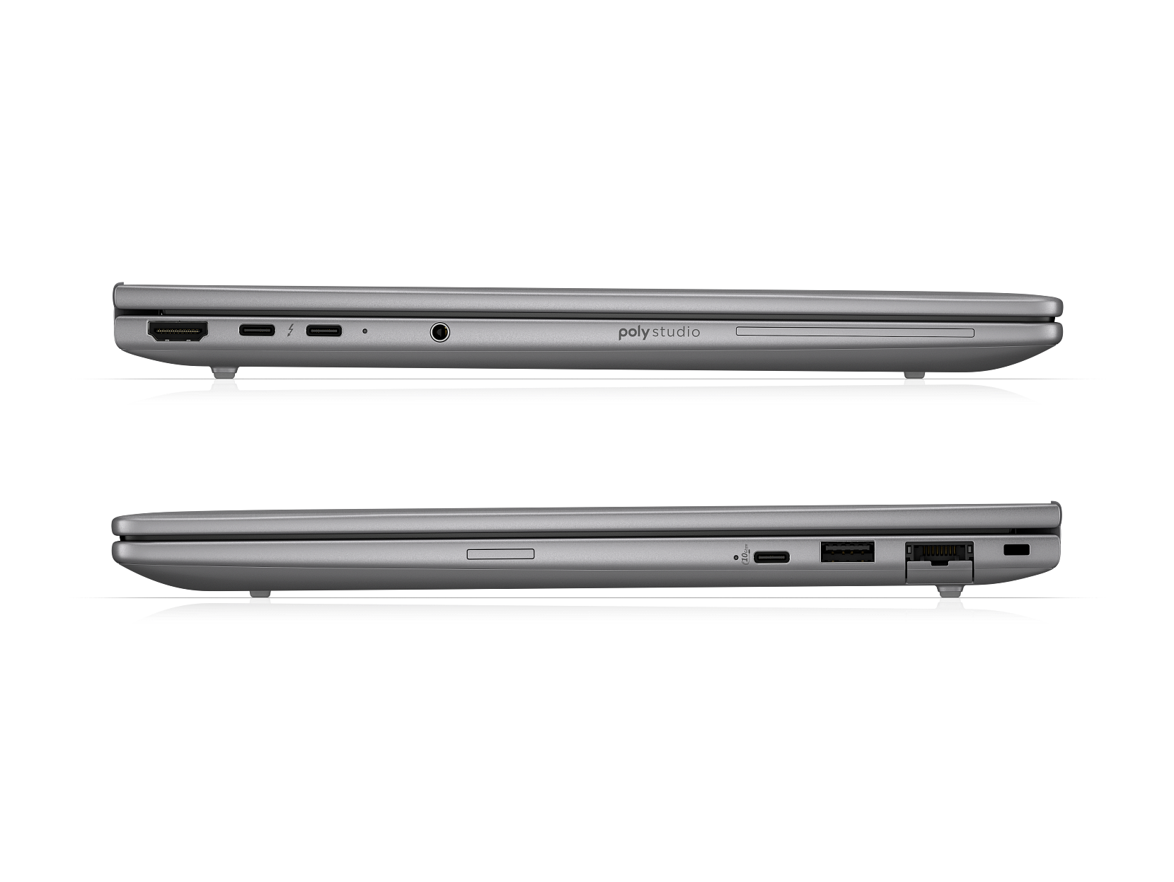 Alt View 5. HP - ZBook 8 G1a 14" FHD+ Mobile Workstation - Copilot+ PC - AMD Ryzen AI 7 PRO 350 2025 - 64GB Memory - 2TB SSD - Win 11Pro - Gray.