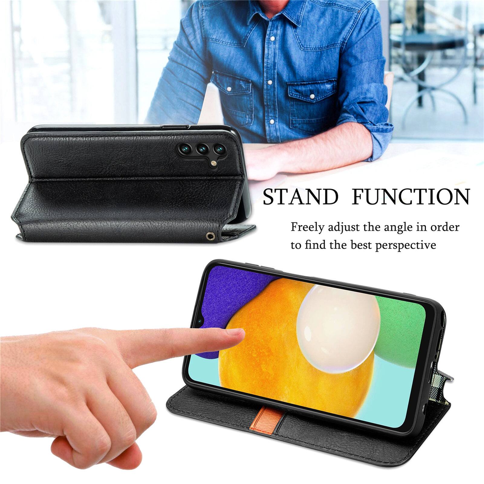 STAND FUNCTION  
Freely adjust the angle in order to find the best perspective