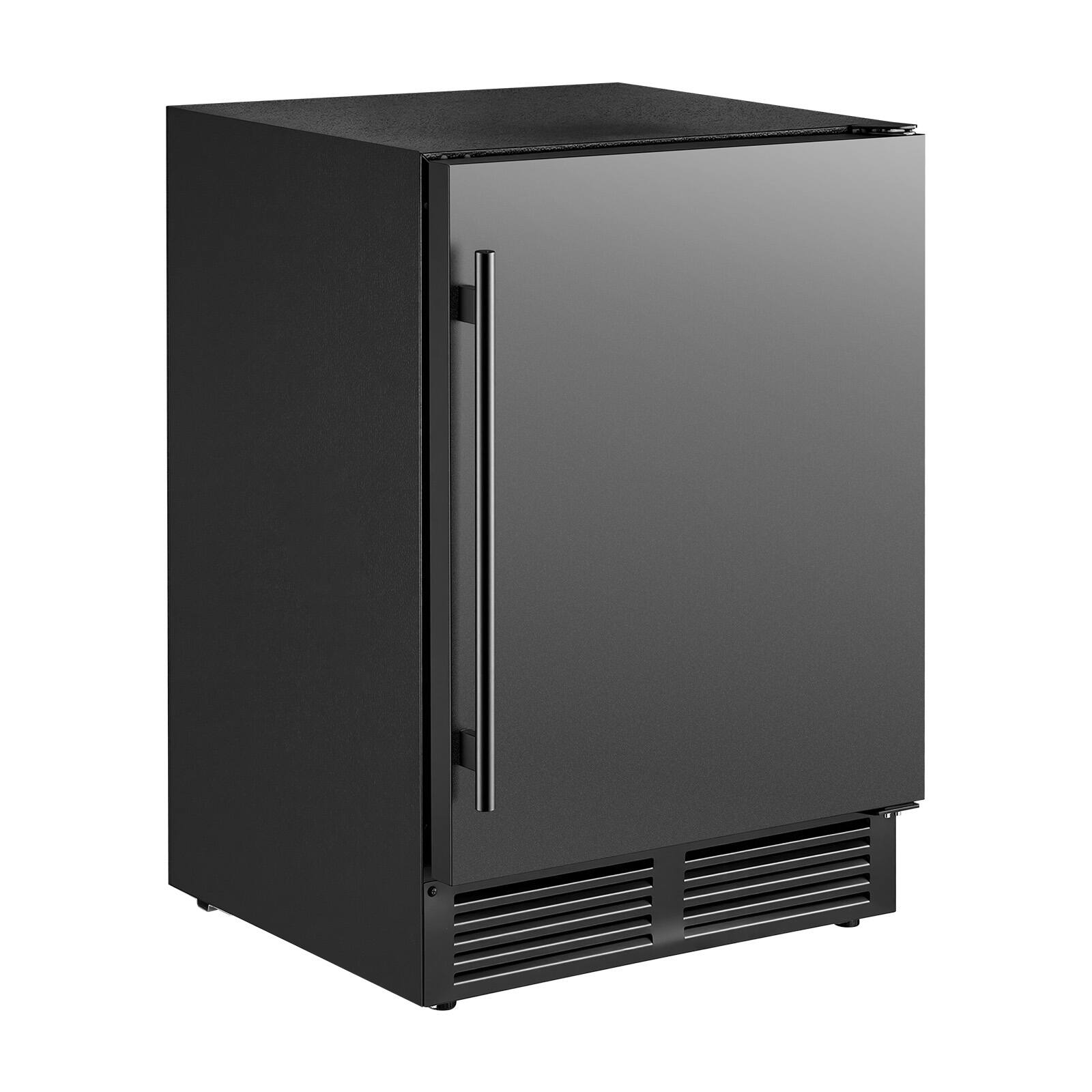 Alt View 5. VEVOR - Beverage Refrigerator, 24 Inch Under Counter Drink Fridge, Black, Hold 180 Cans, 5.0 Cu. Ft, Built-in / Freestand Cooler - Black.