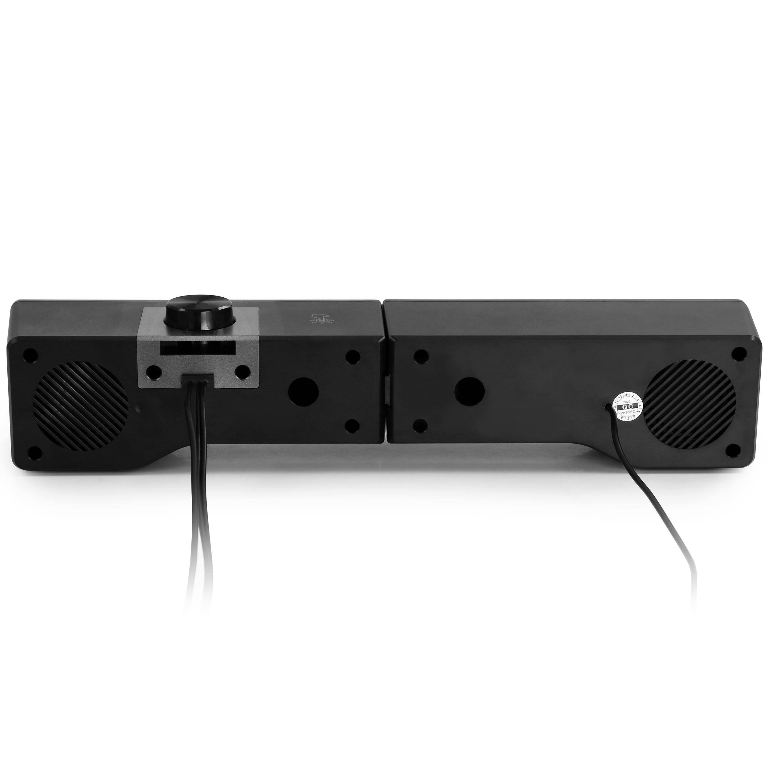 Alt View 1. beFree Sound - beFree Sound Gaming Dual Soundbar with RGB LED Lights - Black.