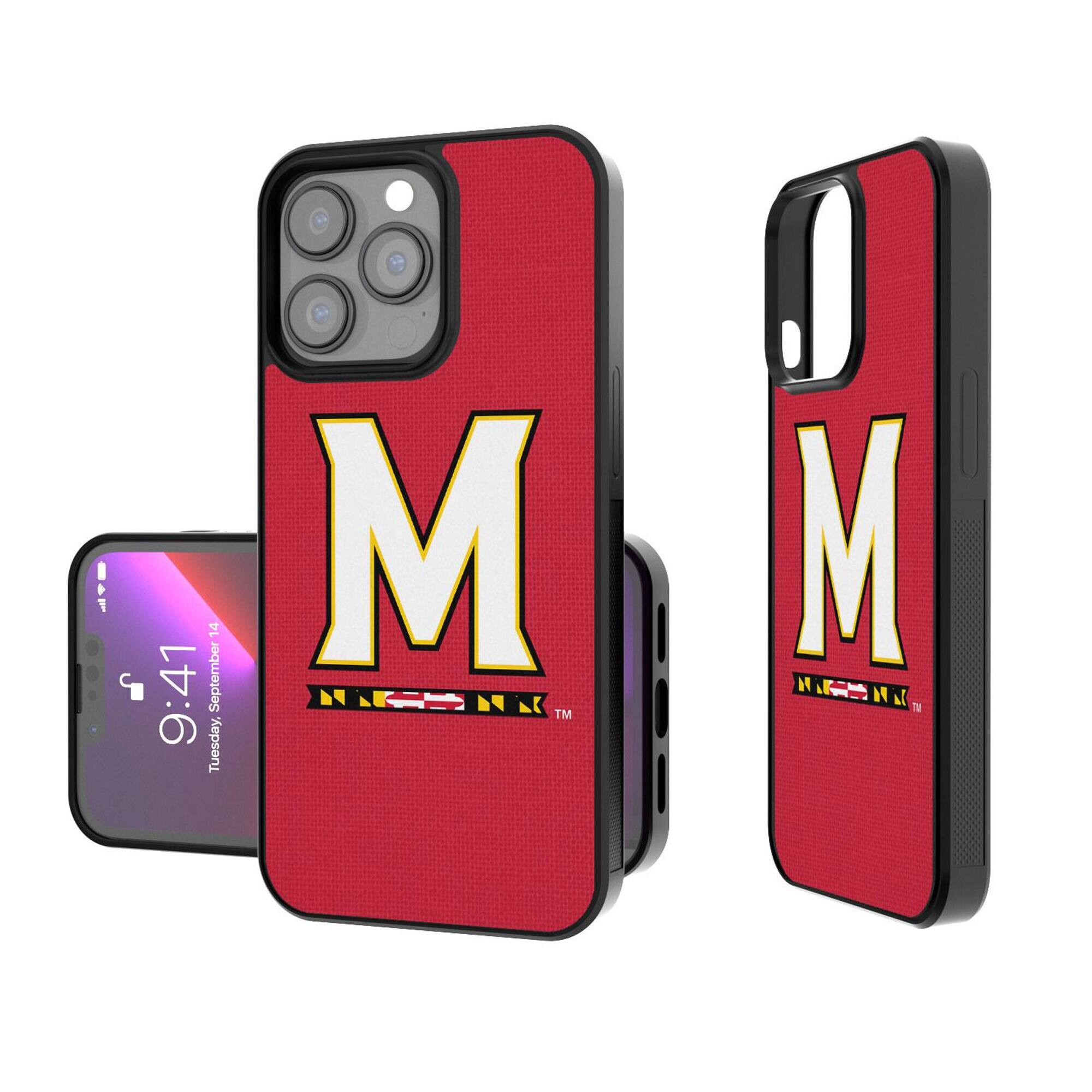 Keyscaper - NCAA - Maryland Terrapins iPhone Solid Design Bump Case - 13 Pro Max - Black price history on PriceWatchPro