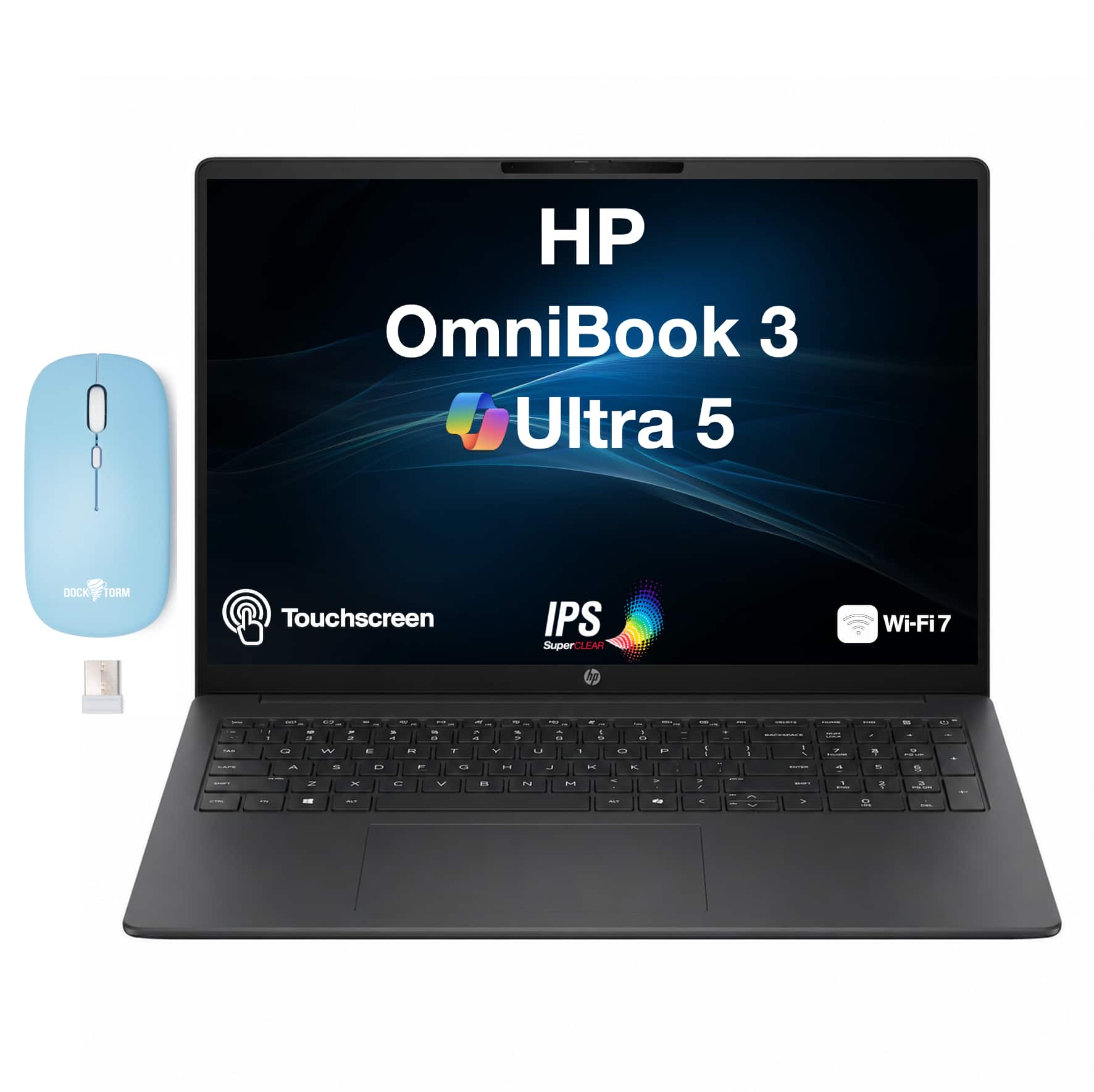 HP - Upgraded - OmniBook 3 Laptop 16.0 WUXGA Display (Ultra 5-225U, 32GB, 2TB SSD, Win 11 Pro) w/Dockztorm Wireless Mouse - Mica Silver price history on PriceWatchPro