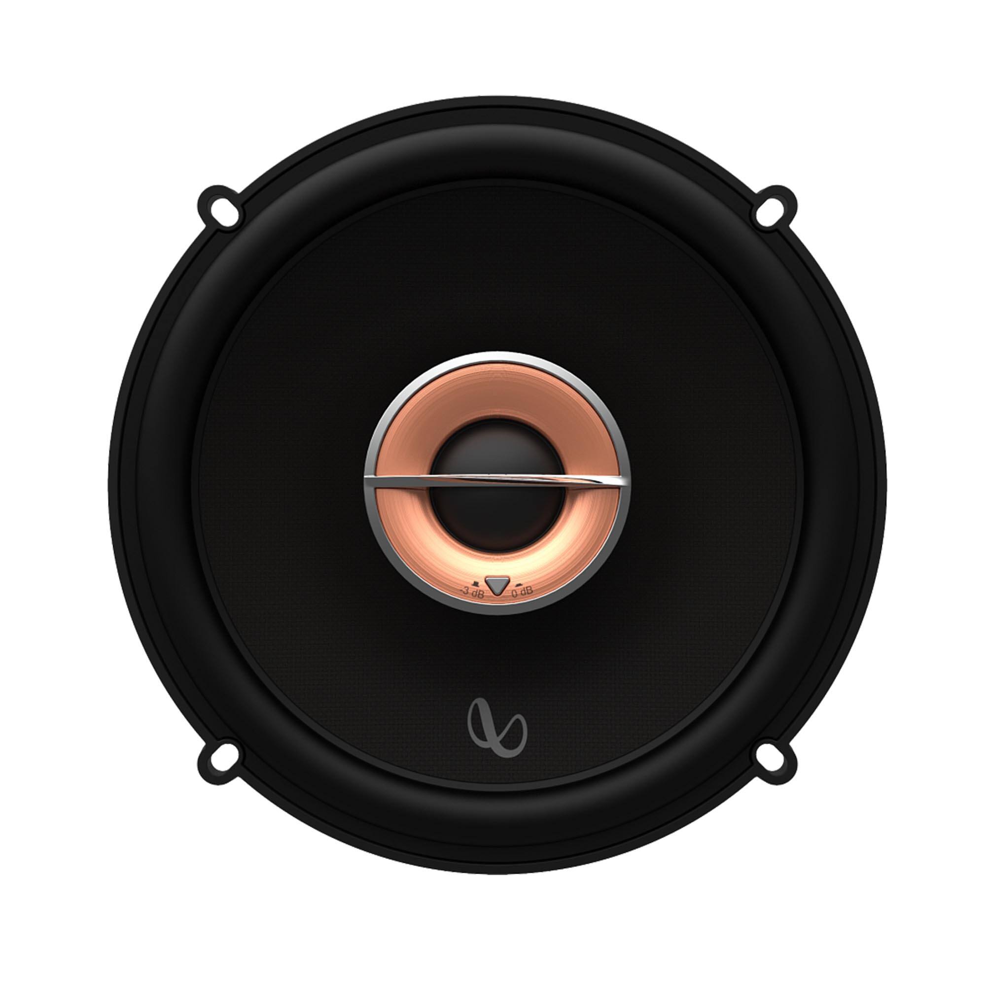 Alt View 1. Infinity - INFINITY KAPPA63XF 6 1/2” two-way car audio  multi-element speaker / No Grill - Black.