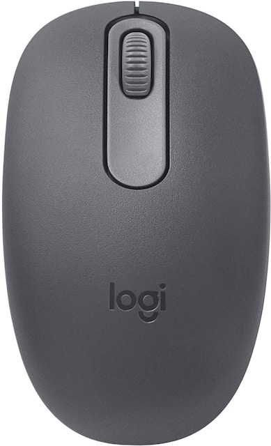 Logitech - M196 Lightweight Bluetooth Wireless Optical Mouse Compact 3-Button Ambidextrous Mouse with Smooth Tracking - Wireless - Graphite