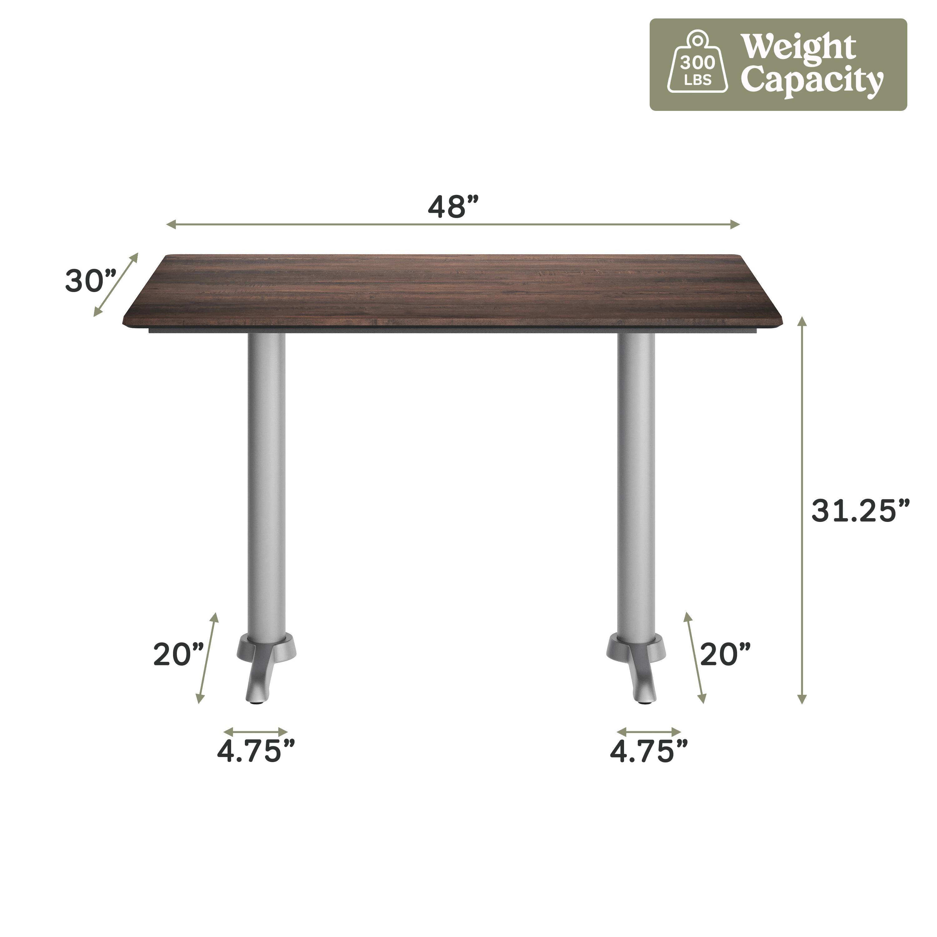 300 Weight LBS Capacity

48"
30"
31.25"
20"
20"
4.75"
4.75"
