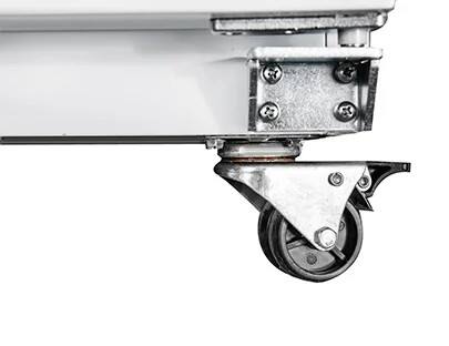 Alt View 7. Equator - Equator Vitlife 26 Cu Ft Commercial 2 Glass Door Merchandiser Refrigerator, LED, Adjustable Shelves, Auto Defrost ETL - Black.