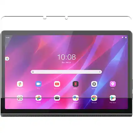 Front. SaharaCase - ZeroDamage Ultra Strong Tempered Glass Screen Protector for Lenovo Yoga Tab 11" - Clear.