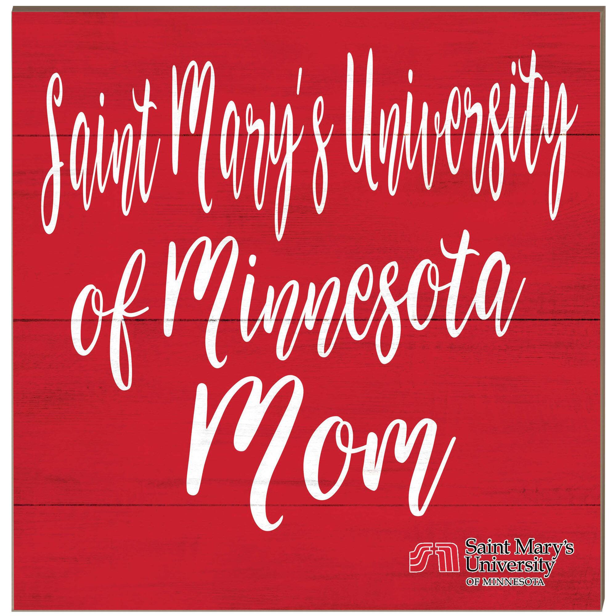 St. Mary's Cardinals 10'' x 10'' Mom Plaque