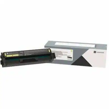 Front. Lexmark - LEXMARK C320040 YELLOW PRINT CARTRIDGE - Yellow.