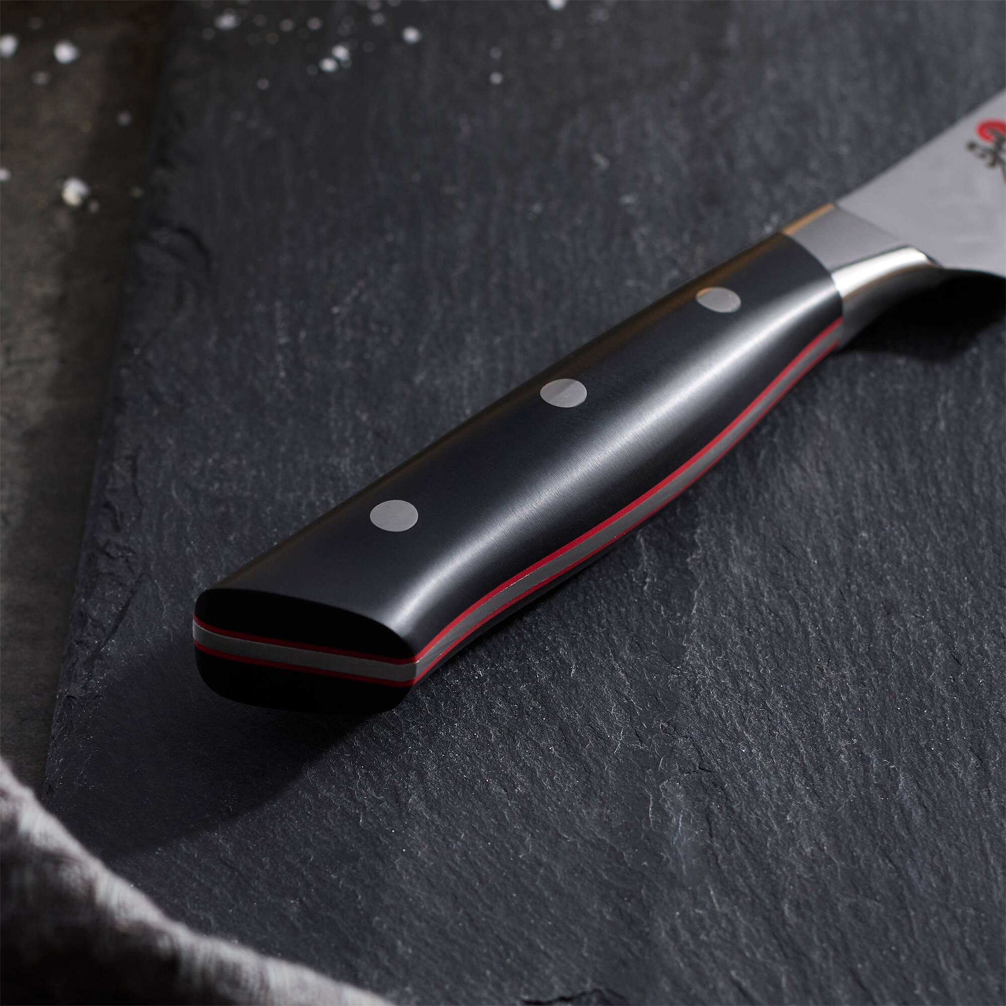 Alt View 3. Miyabi - Miyabi Hisho 9-inch Bread Knife - Black.