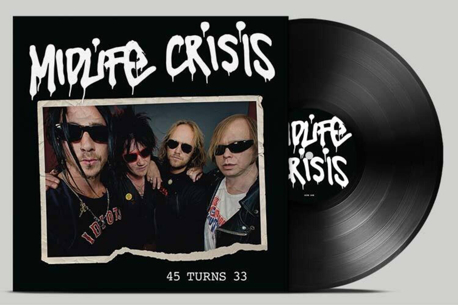 Midlife Crisis - 45 Turns 33   - VINYL LP