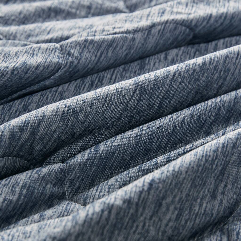 Alt View 5. Gracie Mills - Gracie Mills Brielle Down Alternative Throw - Navy.