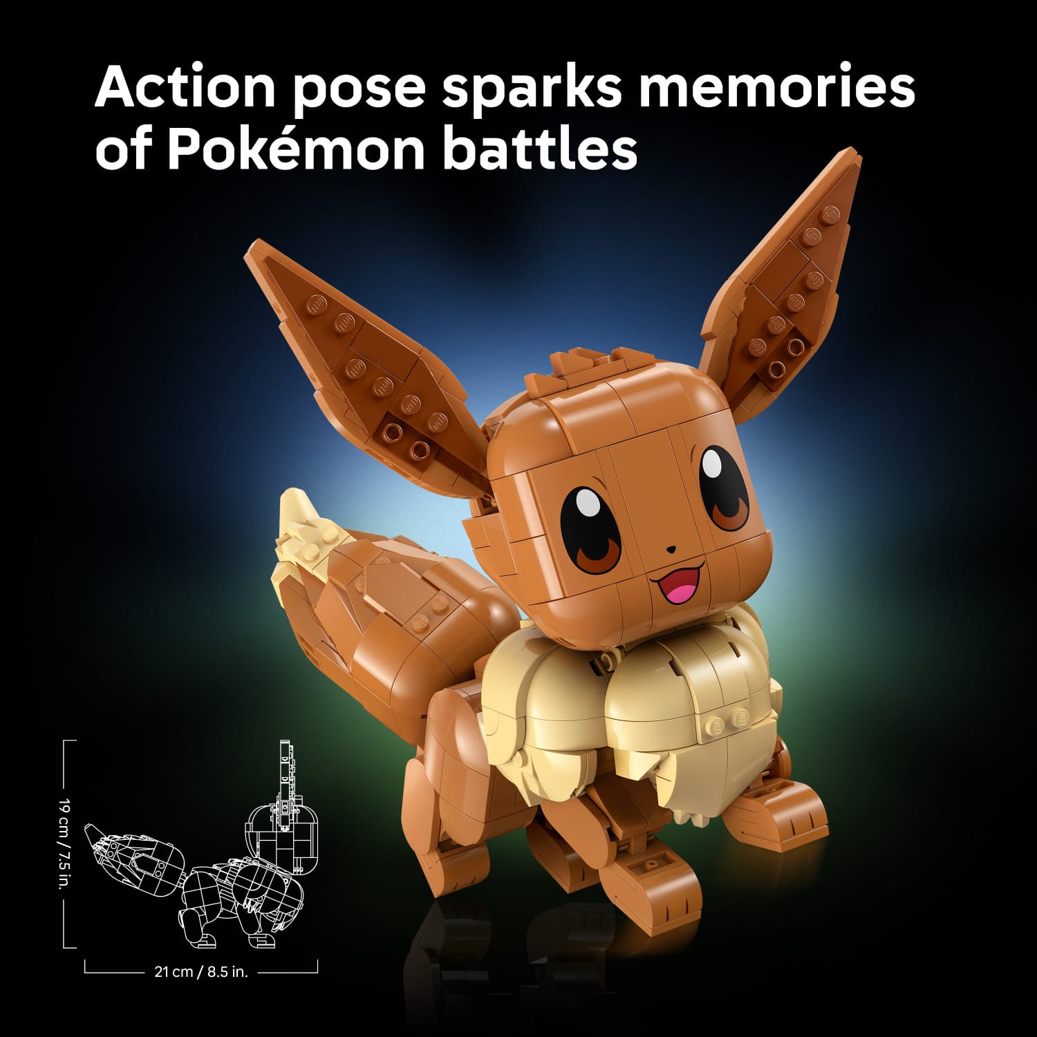 LEGO Pokémon Eevee Building Set 72151 - Best Buy