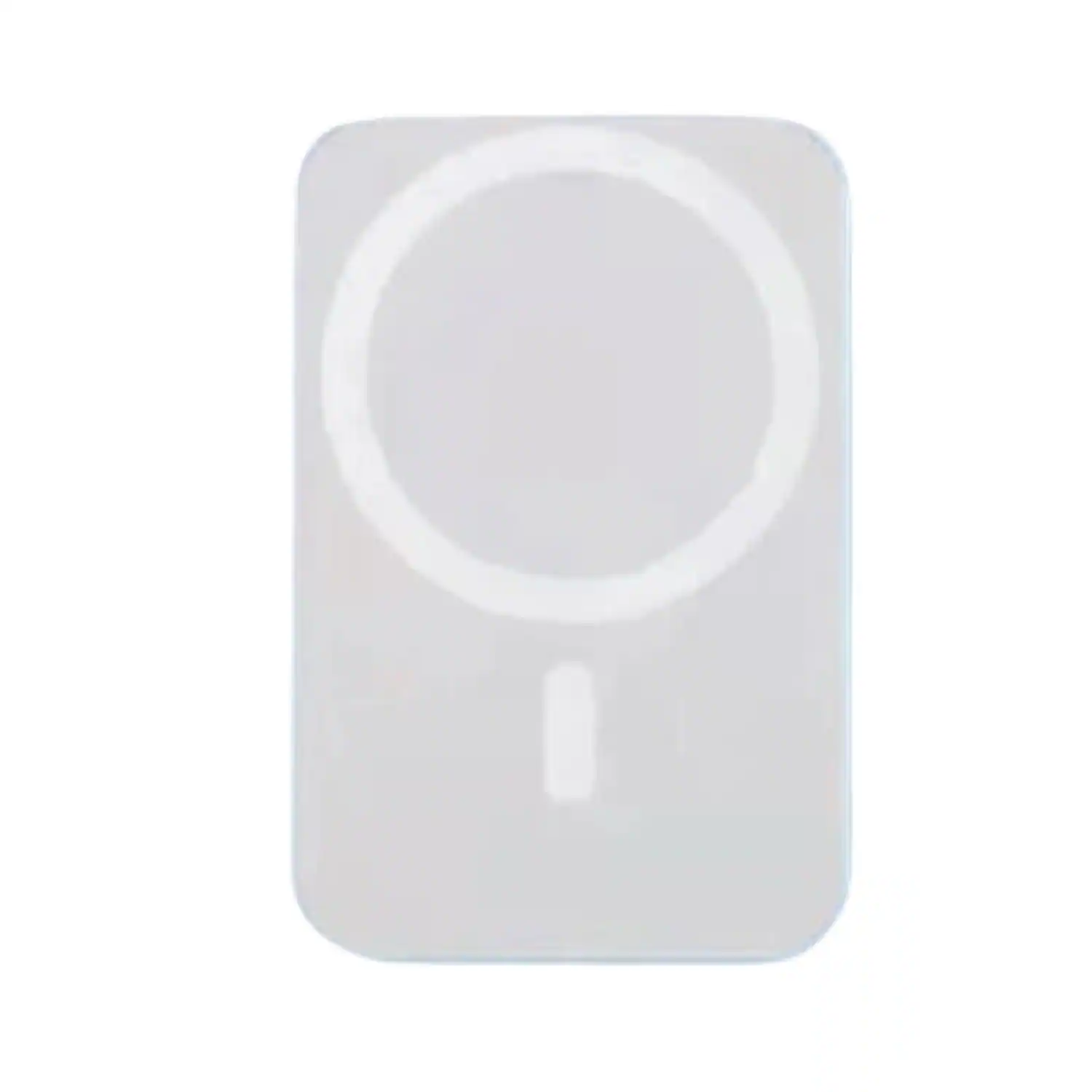 Front. Stock Preferred - 2-Pack 5000mAh Magnetic Wireless Power Bank Battery Pack for iPhone 16/15/14/13/12 Series.