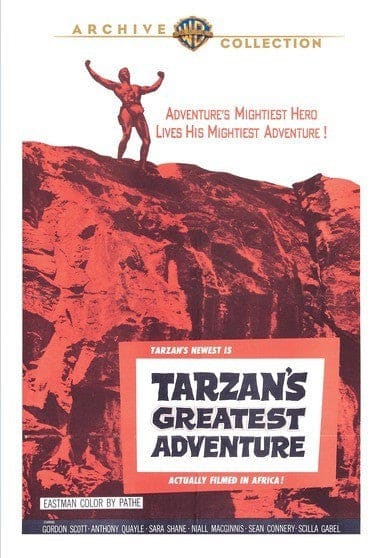 Front. Tarzan's Greatest Adventure - DVD.